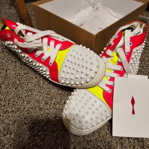 Louis Woman Flat Calf/Fluo/Mat/Spikes - Picture 1 of 3